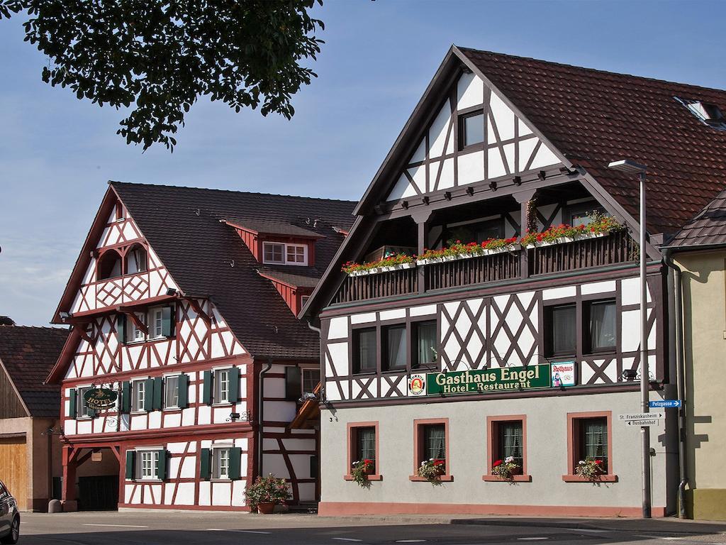 Hotel Engel Rheinmunster Esterno foto